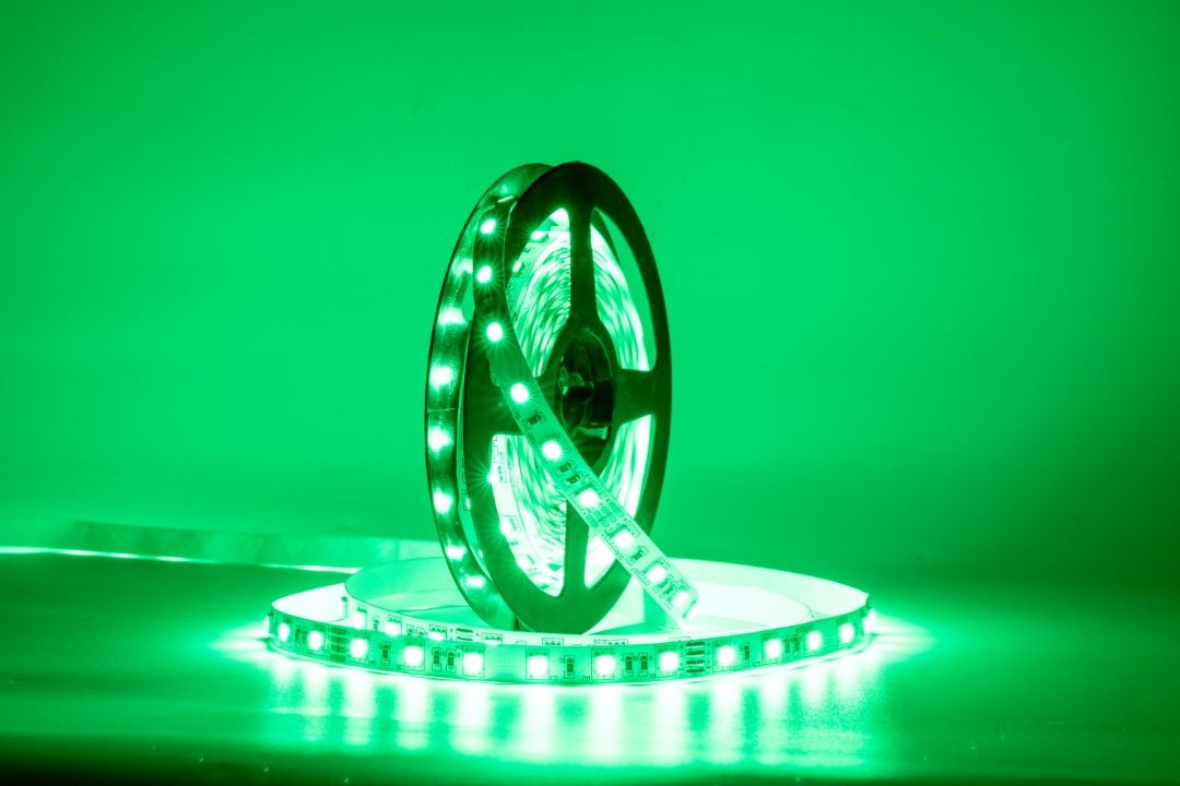 5050 12V 60led RGB IP20 (GREEN)
